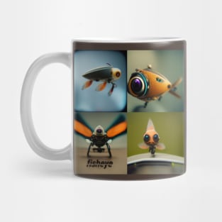 Artificial intelligence Fisheye Mug